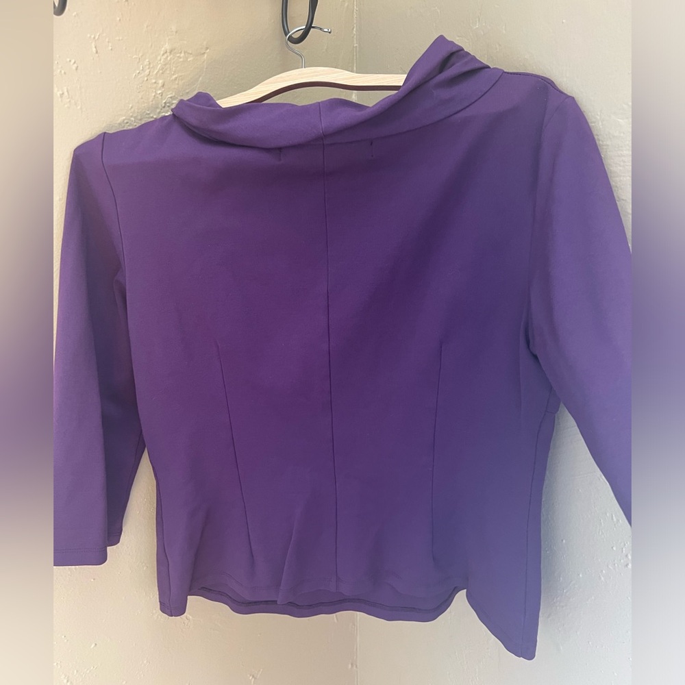 Pinup couture purple top